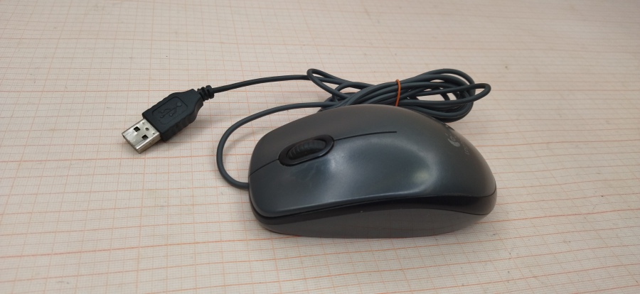 173-121-002 Мышь проводная Logitech M90 #1