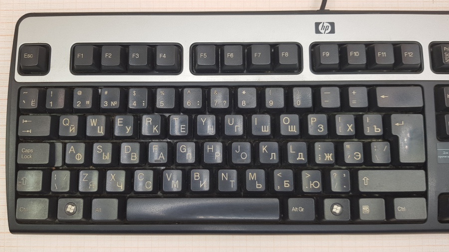 088-218-001 Клавиатура проводная HP KB-0316 #2