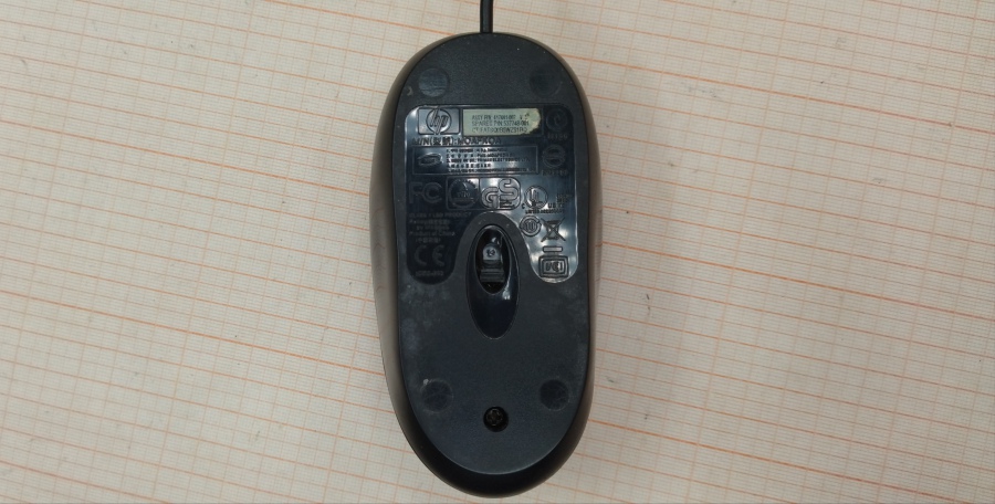 165-195-001 Мышь проводная HP MOAFKOA #3