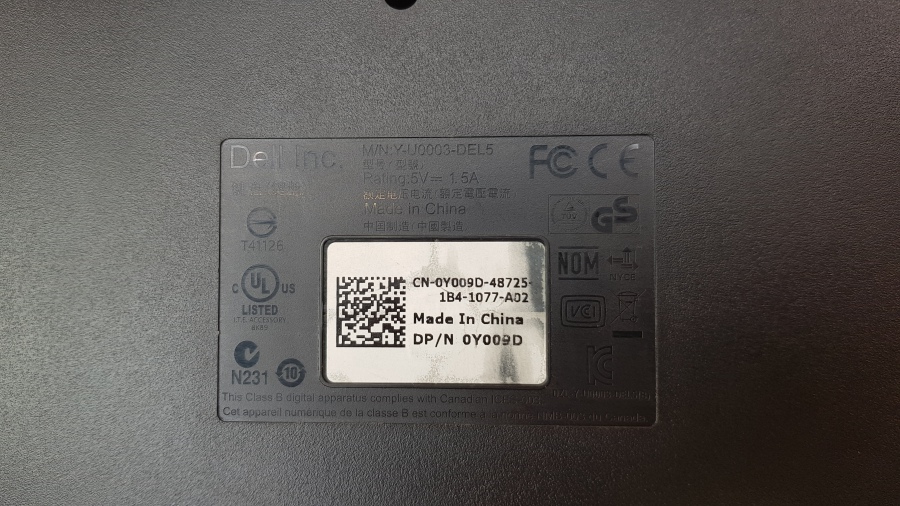 173-005-001 Клавиатура проводная DELL U0003-DEL5 #5