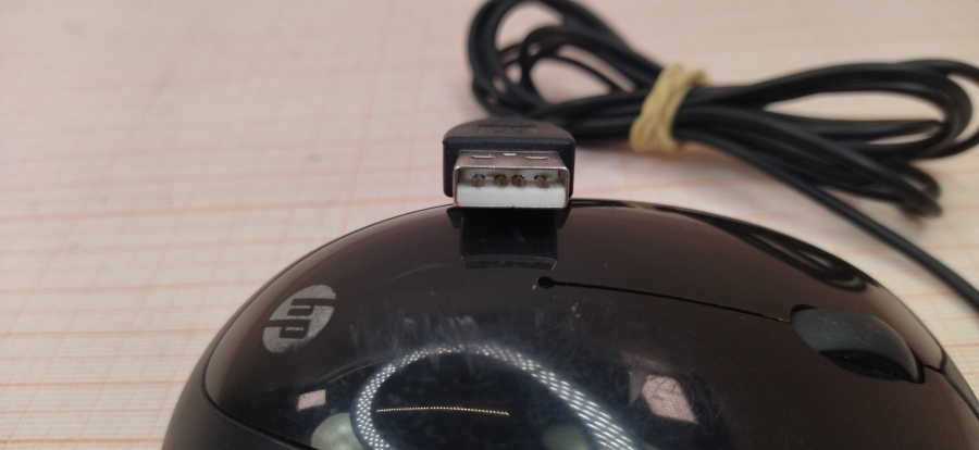 165-214-001 Мышь проводная HP A3N #5