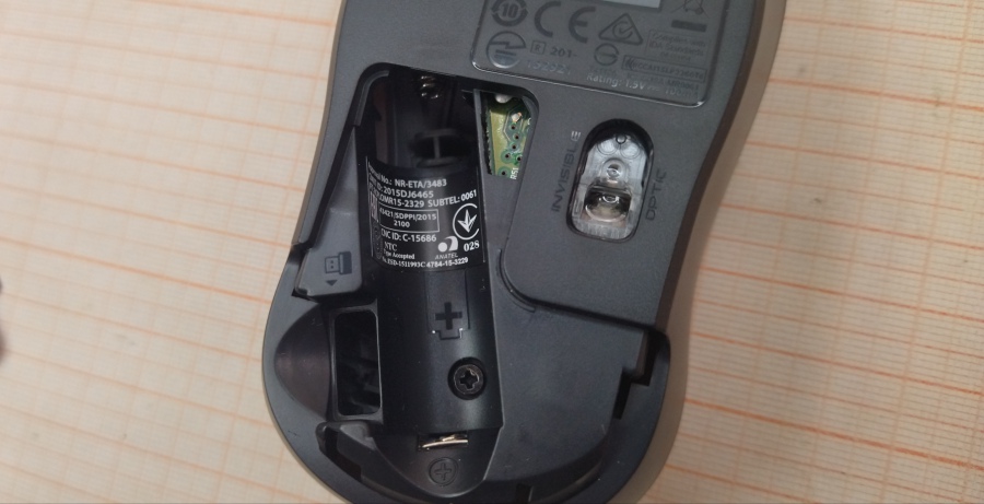 165-224-002 Мышь беспроводная Logitech M185 #5