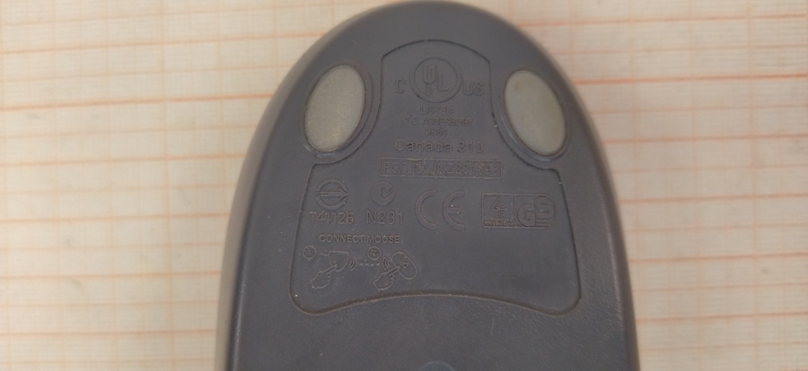 144-019-001 Мышь беспроводная Logitech Cordless Optical Mouse EX110 #4