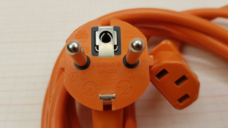 189-012-001 Кабель питания CEE7/7  CEE7/7 - IEC-C13 #3