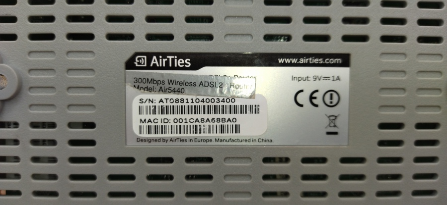 168-026-001 Роутер WiFi AIRTIES Air5440 #8