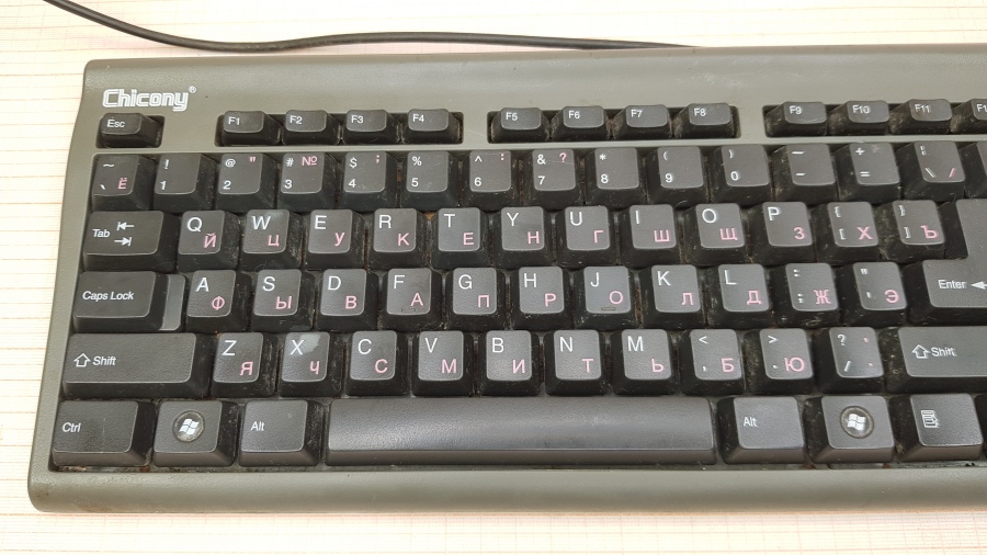 165-238-001 Клавиатура проводная CHICONY KB-9810 #2