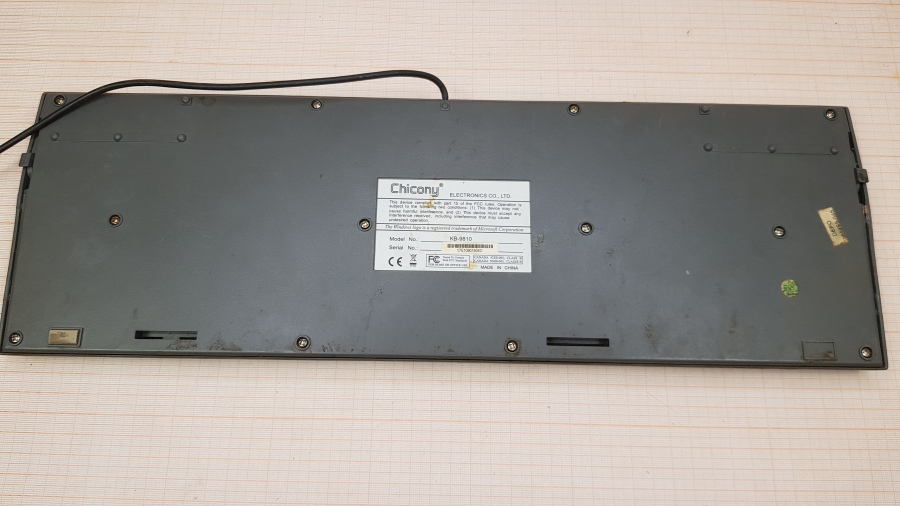 165-238-001 Клавиатура проводная CHICONY KB-9810 #4