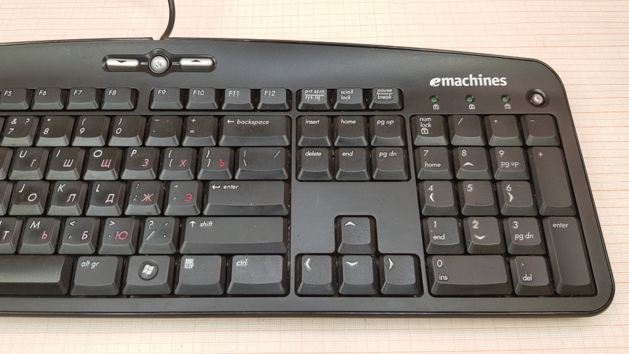 165-239-001 Клавиатура проводная EMachines KB-0705 #3