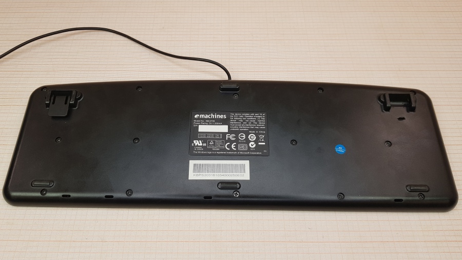 165-239-001 Клавиатура проводная EMachines KB-0705 #4