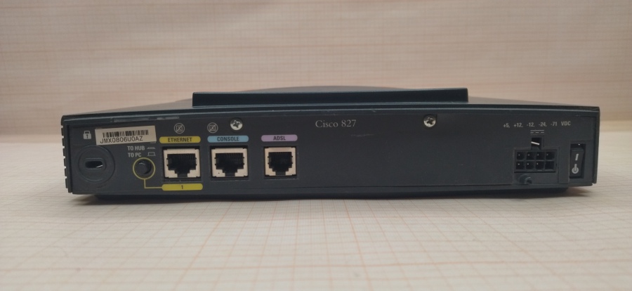 043-016-001 Маршрутизатор CISCO 827 #8