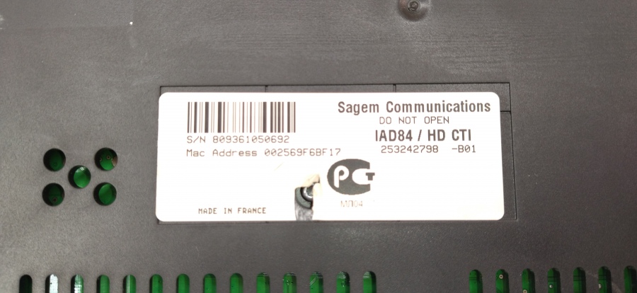 168-032-002 IPTV приставка SAGEM IAD84 #6