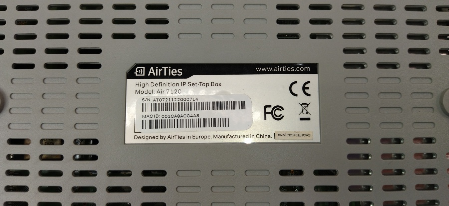 168-037-001 IPTV приставка AIRTIES Air7120 #8