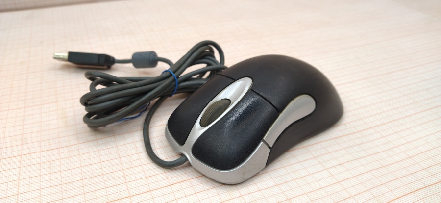 165-244-001 Мышь проводная MICROSOFT Basic Optical ver.1.1A #1