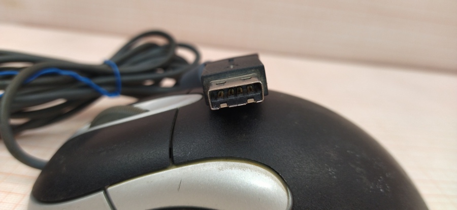 165-244-001 Мышь проводная MICROSOFT Basic Optical ver.1.1A #5