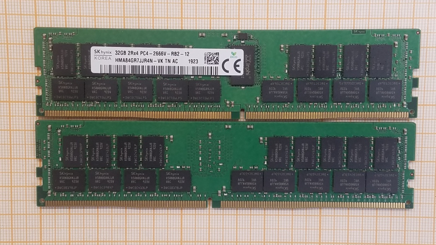 189-056-001 DDR4 RDIMM ECC REG SK Hynix HMA84GR7JJR4N-VK #1