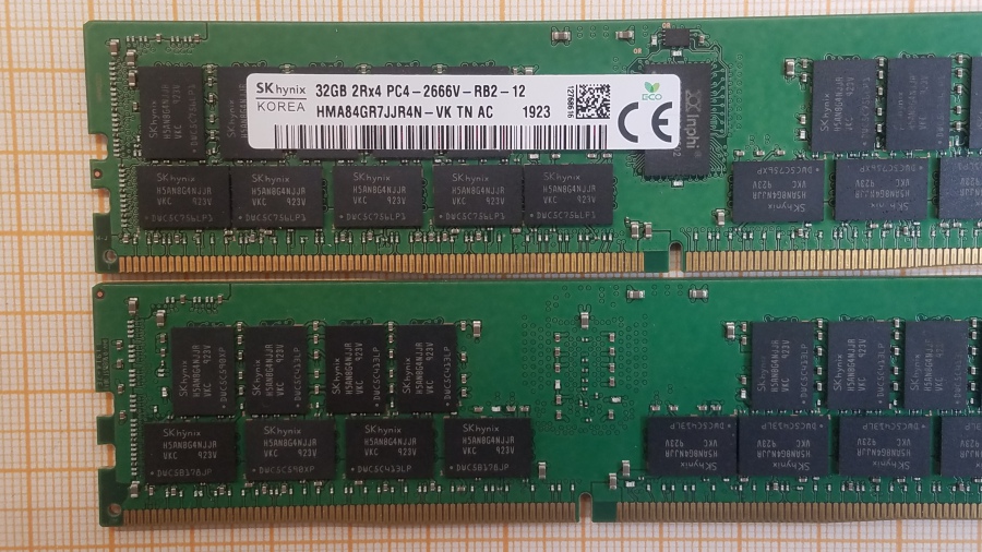 189-056-001 DDR4 RDIMM ECC REG SK Hynix HMA84GR7JJR4N-VK #2
