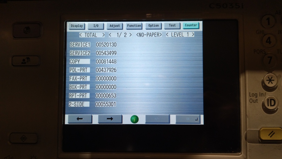 190-004-001 МФУ CANON imageRUNNER ADVANCE C5035i #94