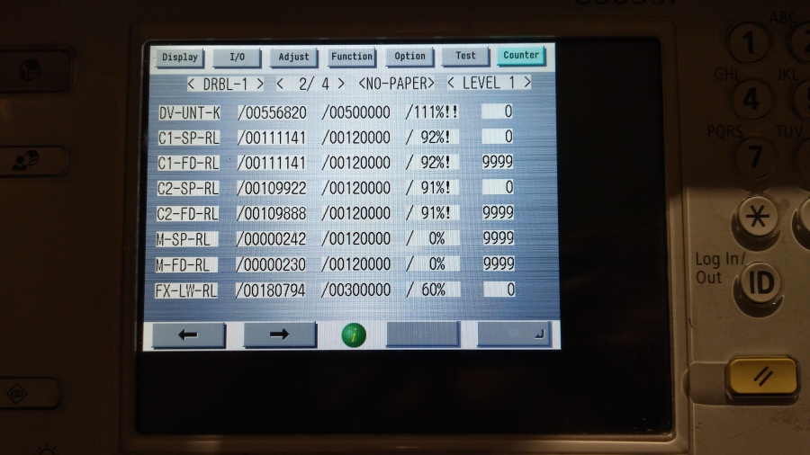 190-004-001 МФУ CANON imageRUNNER ADVANCE C5035i #104