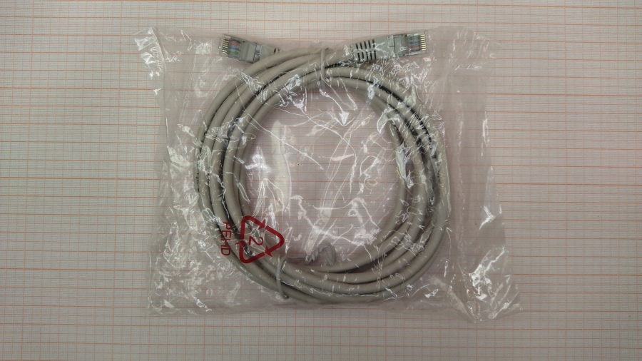 111-010-001 Кабель Patch Cord  FFTP CAT.5E 4PR 24AWG 3M #1
