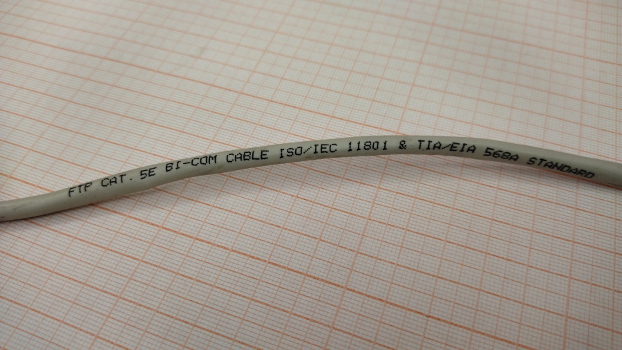 111-010-001 Кабель Patch Cord  FFTP CAT.5E 4PR 24AWG 3M #4