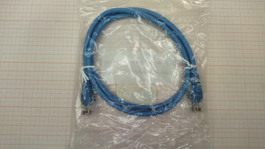 111-012-001 Кабель Patch Cord  UTP CAT.5E 4PR 24AWG 1M #3