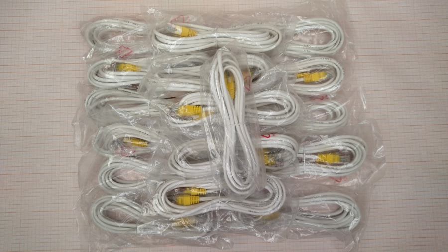 111-014-001 Кабель Patch Cord  UTP CAT.5E 4PR 24AWG 3M #2