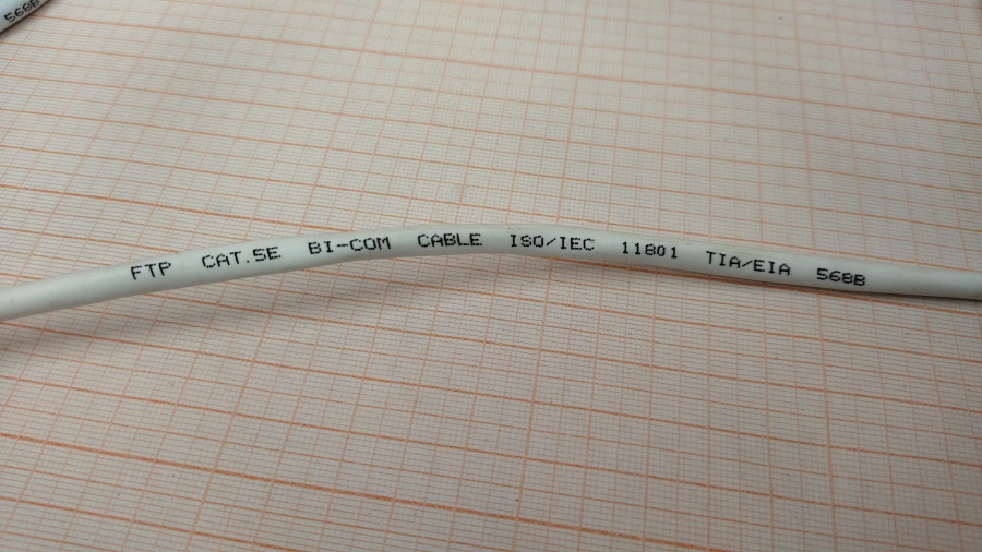 111-010-003 Кабель Patch Cord  FFTP CAT.5E 4PR 24AWG 3M #3