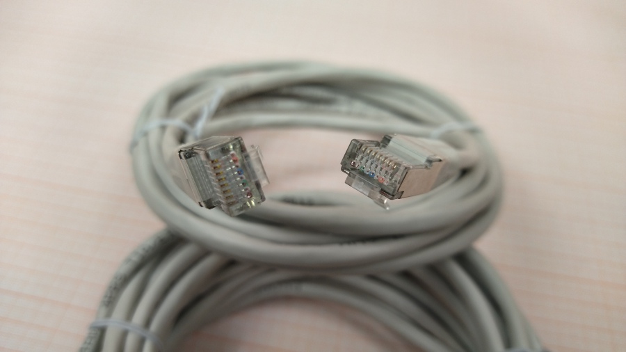 111-010-004 Кабель Patch Cord  FFTP CAT.5E 4PR 24AWG 3M #3
