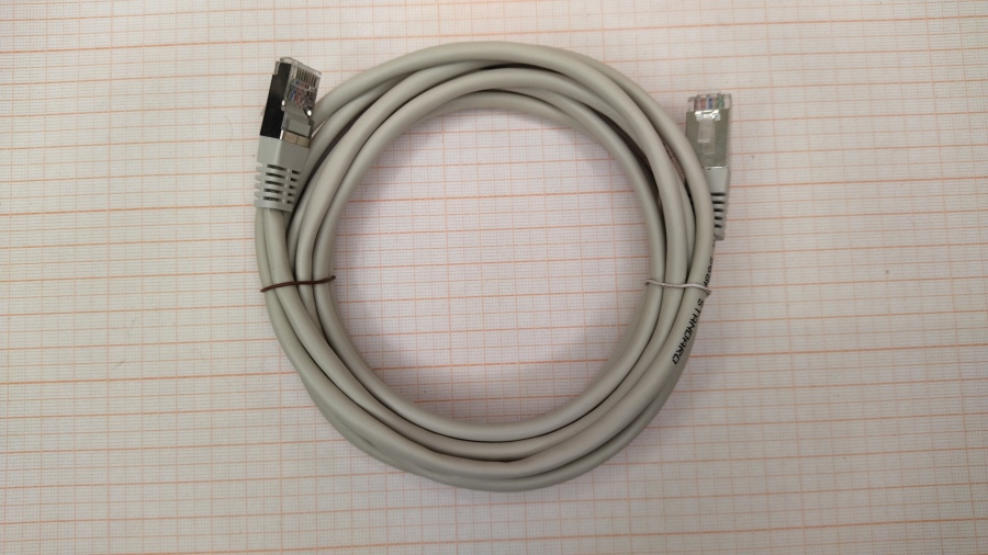 111-010-005 Кабель Patch Cord  FFTP CAT.5E 4PR 24AWG 3M #1