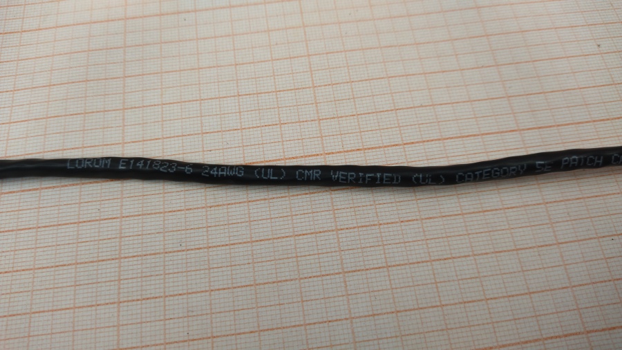 111-017-001 Кабель Patch Cord LOROM E141823-6 #4