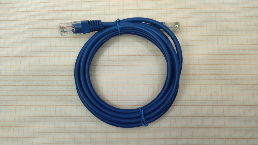 111-020-001 Кабель Patch Cord KAIFENG UTP CAT.5E 2PR 24AWG 1.8M #1