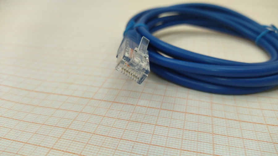 111-020-001 Кабель Patch Cord KAIFENG UTP CAT.5E 2PR 24AWG 1.8M #2