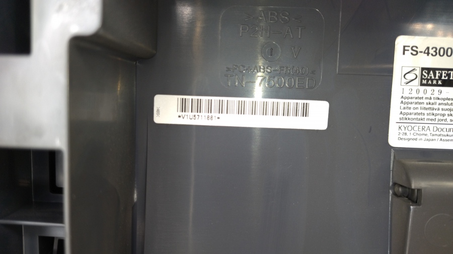 191-001-001 Принтер KYOCERA ECOSYS FS-4300DN #16