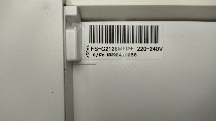 191-010-001 МФУ KYOCERA Ecosys  FS-C2126MFP+ #30