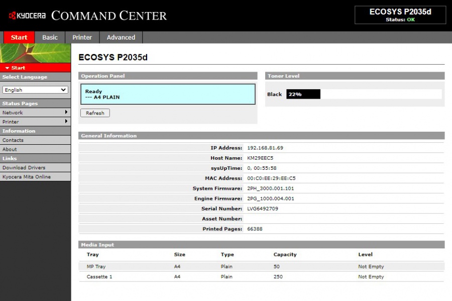 191-007-001 Принтер KYOCERA ECOSYS P2035d #29