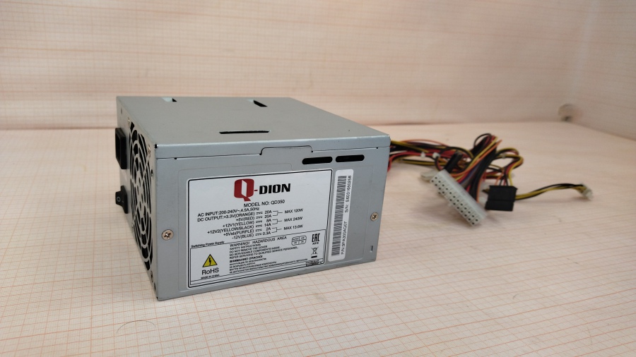 191-017-001 БП ATX v2.2 FSP Q-DION QD350 #1