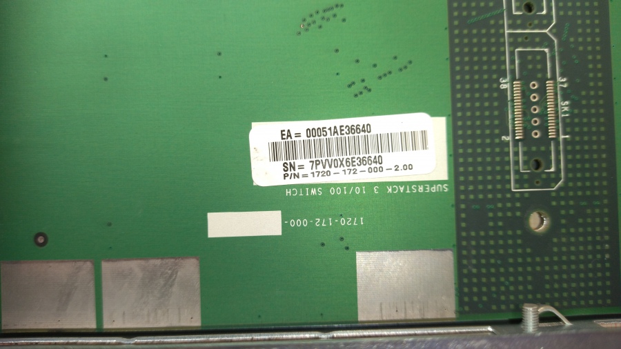 191-025-001 Коммутатор управляемый 3COM SuperStack 3 Switch 4400 3С17203 #15