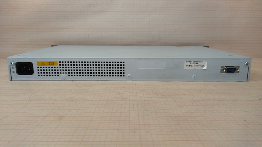 191-027-002 Коммутатор управляемый 3COM SuperStack 3 Switch 4200 28-Port 3C17304A #5
