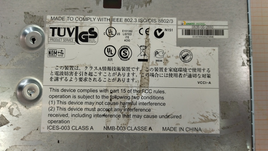 191-027-002 Коммутатор управляемый 3COM SuperStack 3 Switch 4200 28-Port 3C17304A #10