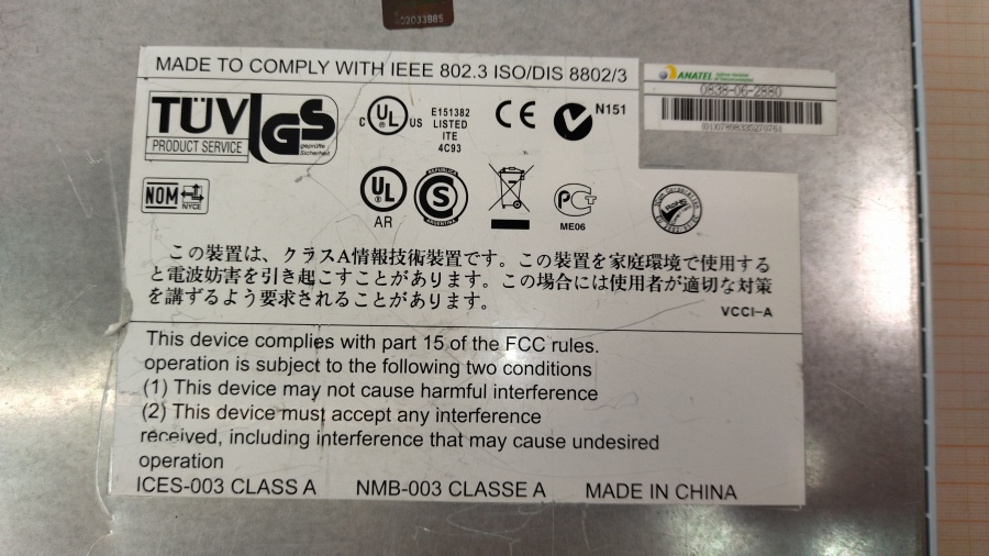 191-028-001 Коммутатор управляемый 3COM SuperStack 3 Switch 4200 26-Port 3C17300A #10