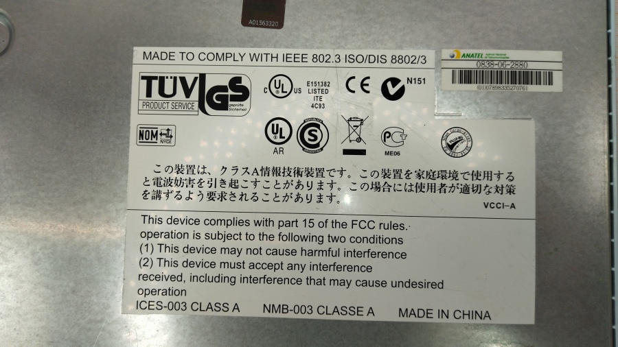 191-028-002 Коммутатор управляемый 3COM SuperStack 3 Switch 4200 26-Port 3C17300A #10