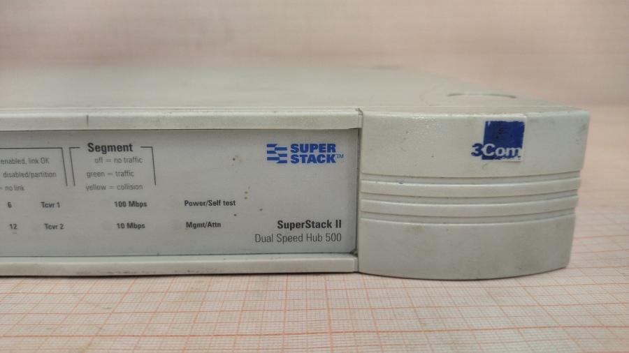 191-031-001 Концентратор 3COM SuperStack 2 Dual Speed Hub 500 3C16610 #3