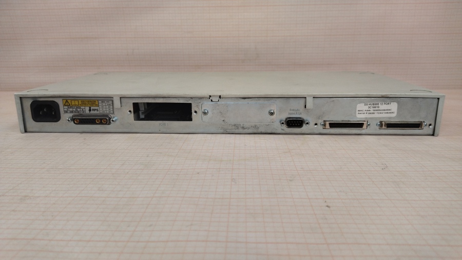 191-031-001 Концентратор 3COM SuperStack 2 Dual Speed Hub 500 3C16610 #6