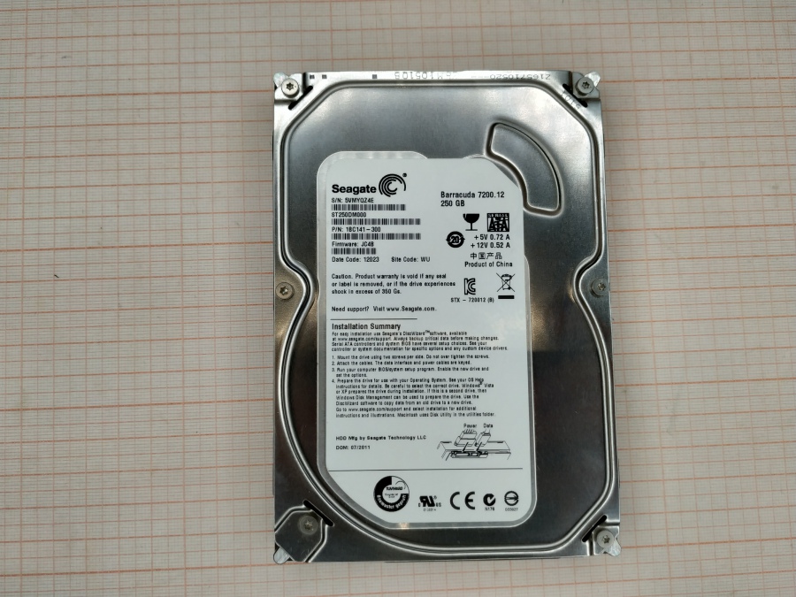 177-039-001 HDD 3.5" SATA SEAGATE ST250DM000 #2