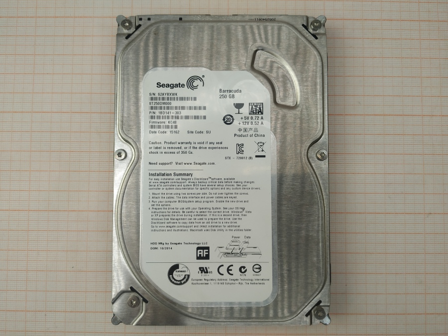 177-039-006 HDD 3.5" SATA SEAGATE ST250DM000 #2