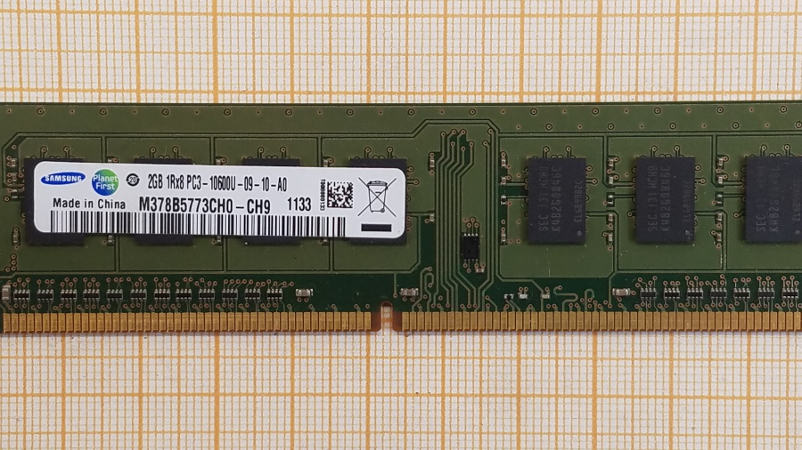 177-048-001 DDR3 1333/1600 DIMM SAMSUNG M378B5773CH0-CH9 #3