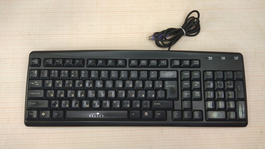 177-049-001 Клавиатура проводная OKLICK 110M #2
