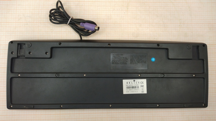 177-049-001 Клавиатура проводная OKLICK 110M #5