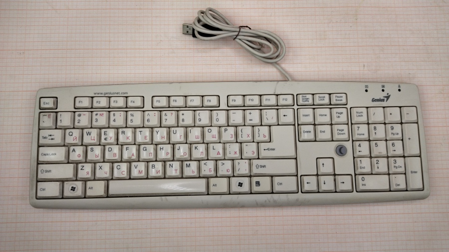 177-051-001 Клавиатура проводная Genius K639 #2
