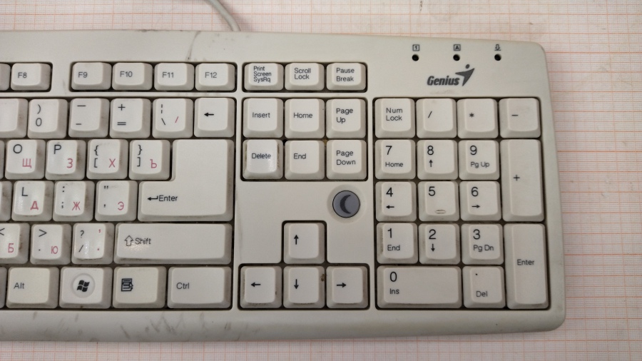 177-051-001 Клавиатура проводная Genius K639 #4